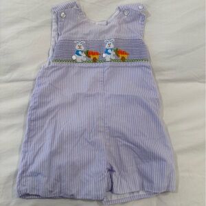 Anavini Smocked Easter Jon Jon